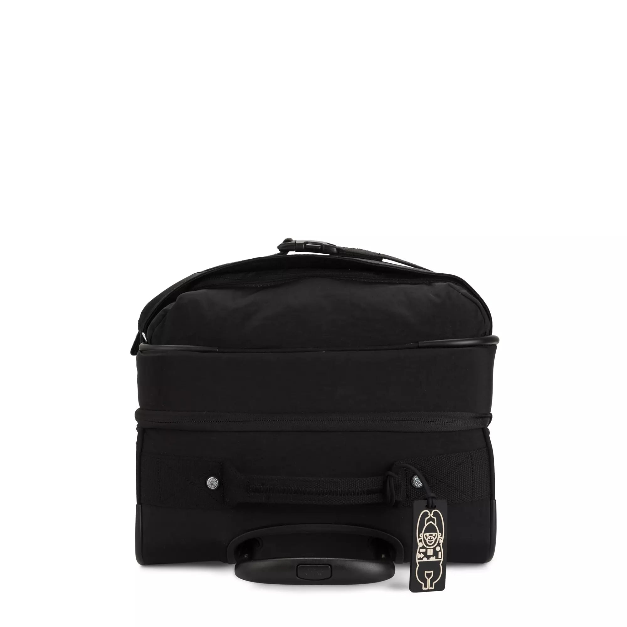 Kipling Spontaneous Medium Rolling Luggage - Black Noir Carry-On Suitcase for Women Travel, Business Trips & Weekend Getaways