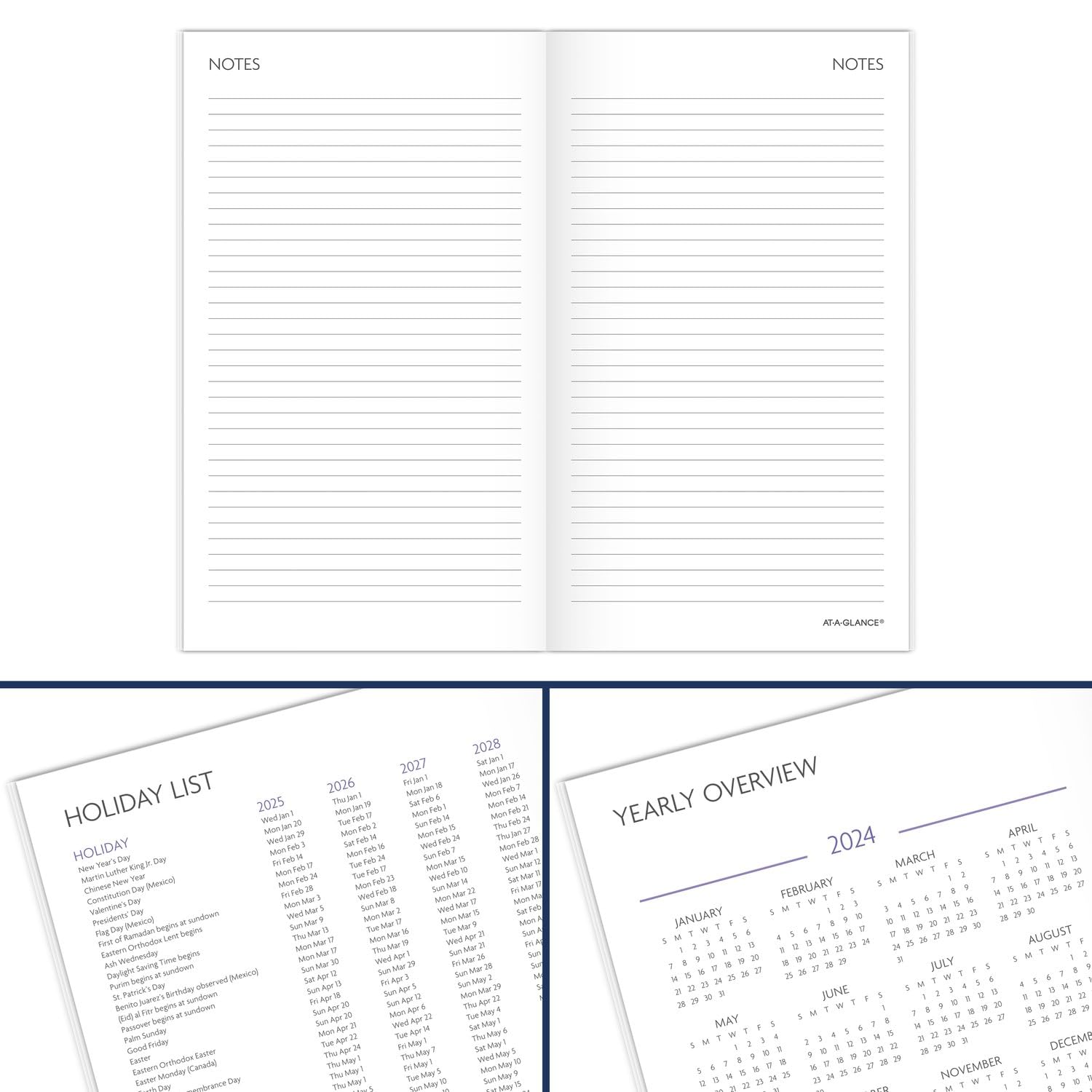AT-A-GLANCE 2025-2026 Monthly Planner - 3.5