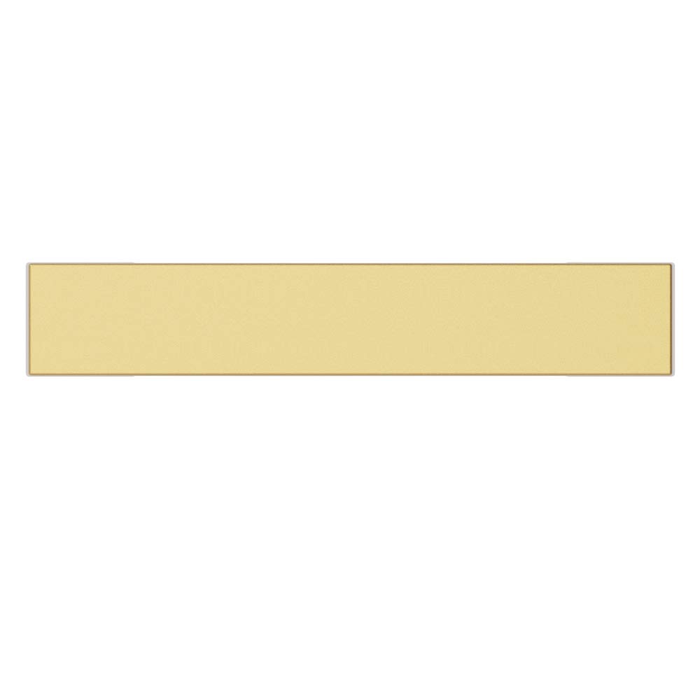 Brushed Brass Cabinet Handles 10 Pack - 3 Inch Hole Center for Kitchen & Bathroom