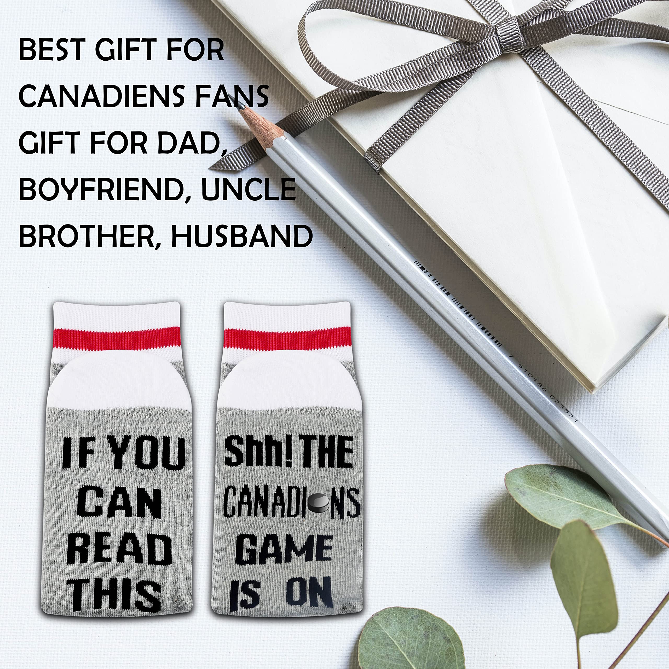Best Ice Hockey Socks for Players & Fans - Funny Hockey Gift for Birthday & Sports Enthusiasts | Perfect for Games, Training & Fan Support