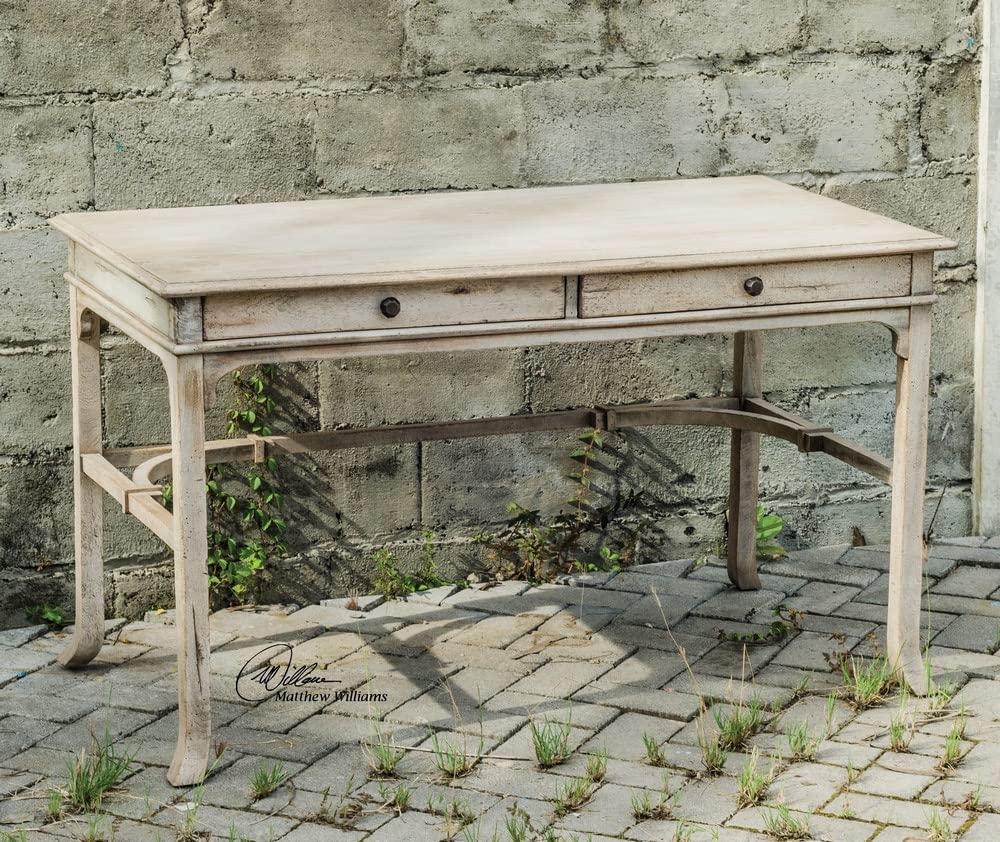 52 Inch Writing Desk - Modern Home Office & Study Table for Work & Study