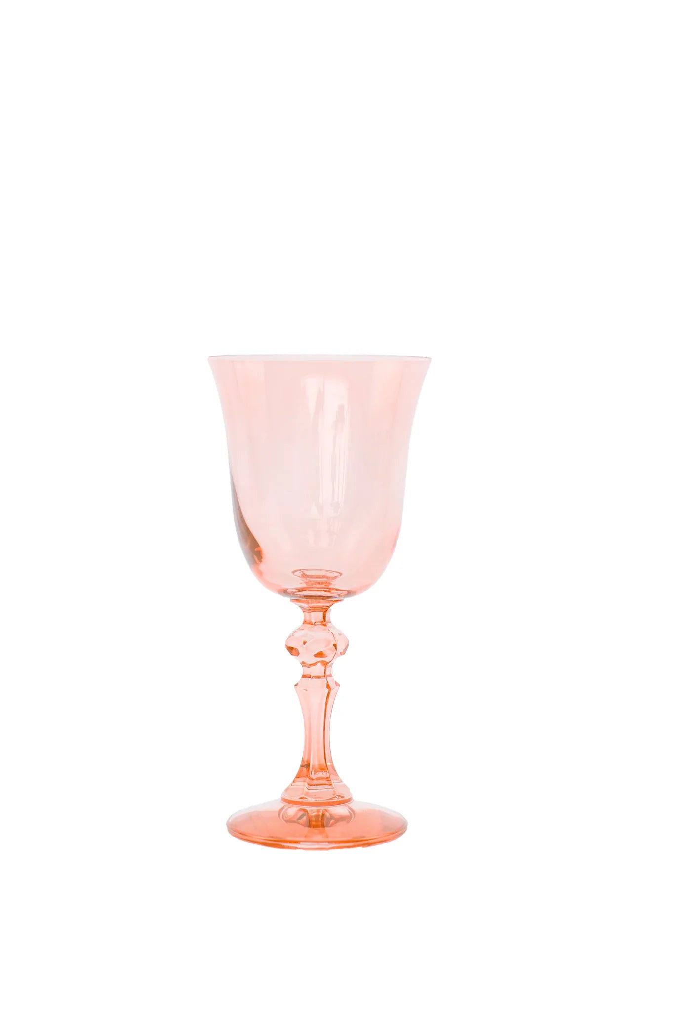 Elegant Estelle Colored Glass Goblet Set - 12oz Handcrafted Wine Glasses for Dinner Parties, Wedding Decor & Home Bar Accessories - Perfect for Red Wine, Cocktails & Special Occasions