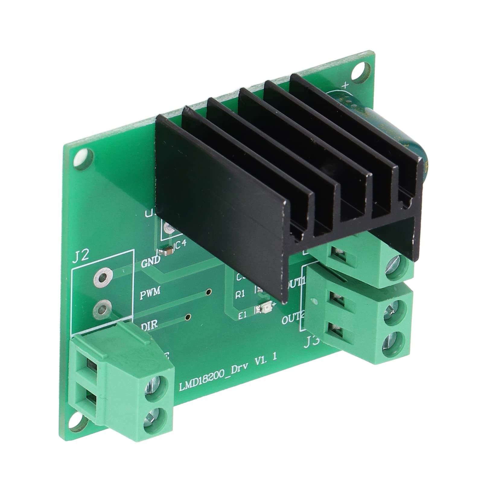 DC Motor Control Module - Low Interference Compact Motor Controller Board (4.5-5.5V) for 3D Printers, Robotics & DIY Projects | Perfect for Arduino, CNC Machines & STEM Education