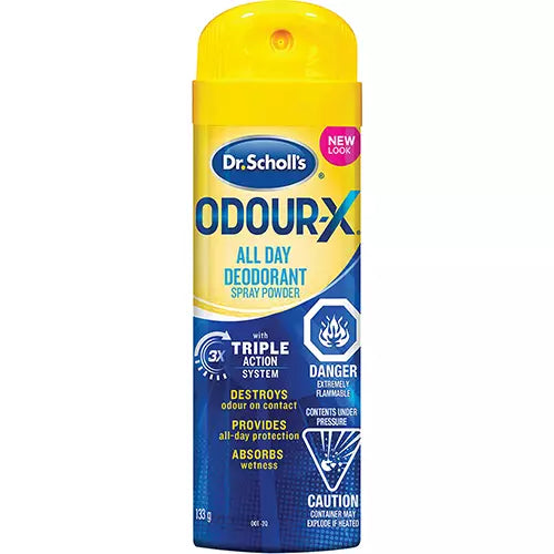 Dr. Scholl's Odour Destroyers Shoe Deodorant Spray - 4.7 oz (133g) | Long-Lasting Foot Odor Eliminator for Men & Women | Perfect for Gym Shoes, Work Boots & Athletic Footwear