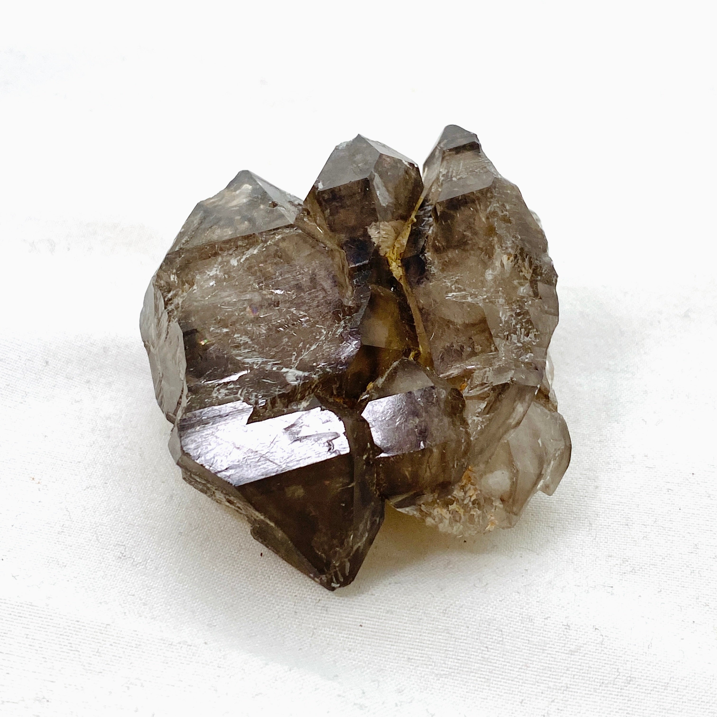 Natural Smokey Elestial Quartz Crystal - Healing Stone for Meditation, Chakra Balancing & Energy Work - Perfect for Home Decor, Yoga Spaces & Spiritual Gifts