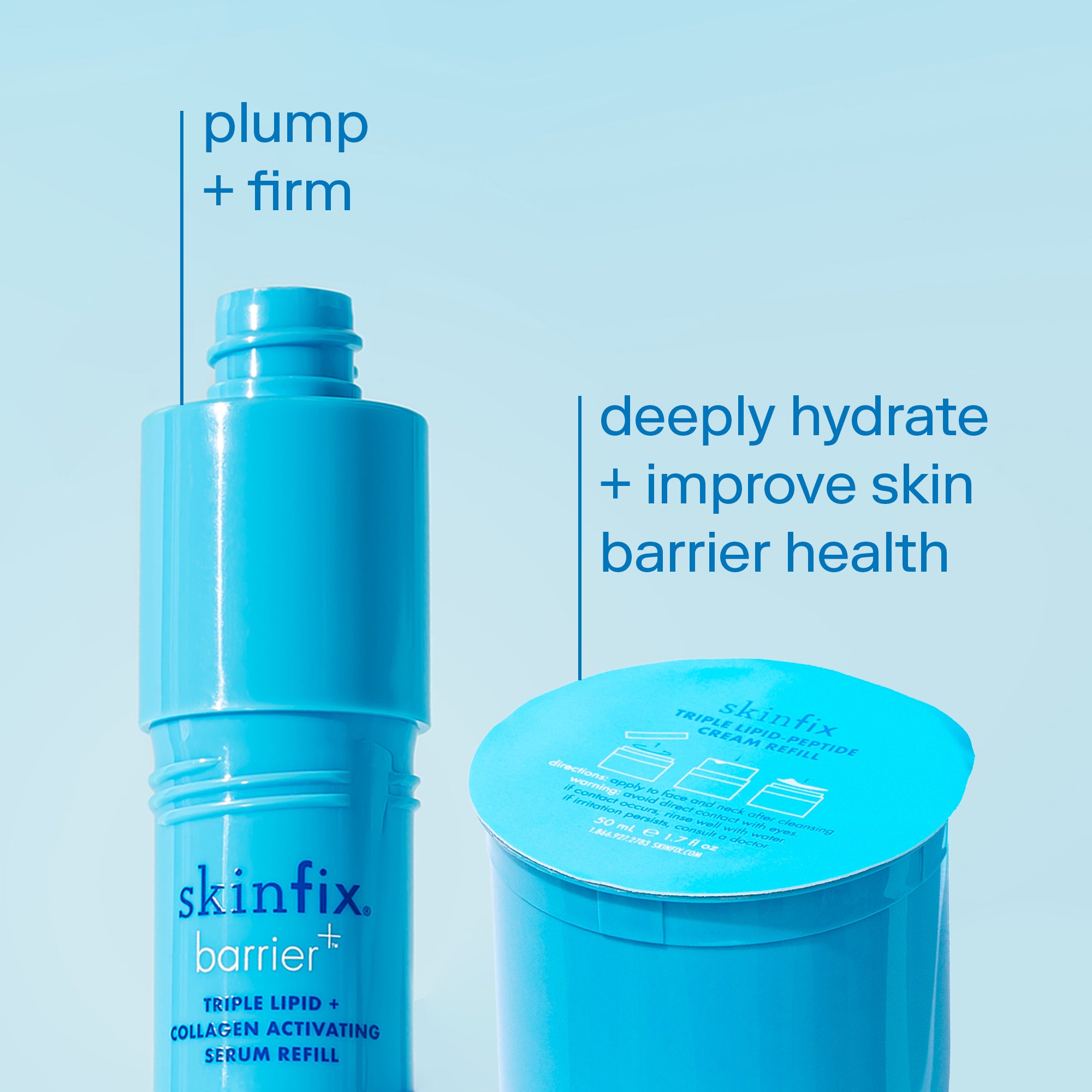 Barrier+ Plumping Perfectionist Refillable Duo - Hydrating Lip Gloss Set for Fuller Lips | Perfect for Daily Wear & Special Occasions