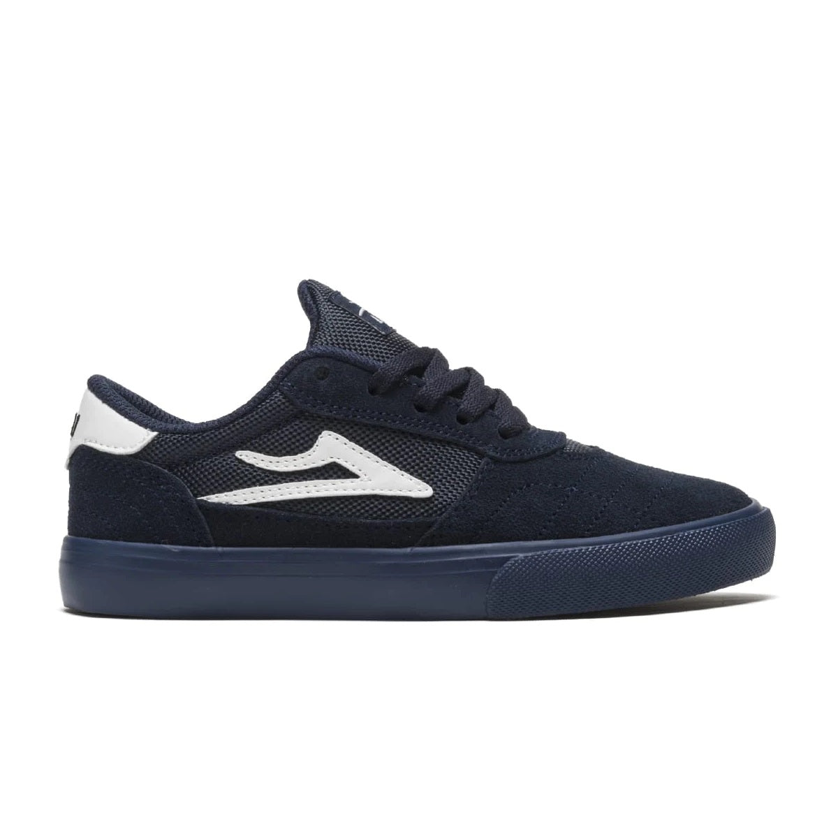 Lakai Cambridge Kids Skate Shoes - Navy/Navy Suede - Comfortable & Durable for Boys & Girls - Perfect for Skateboarding, School & Casual Wear