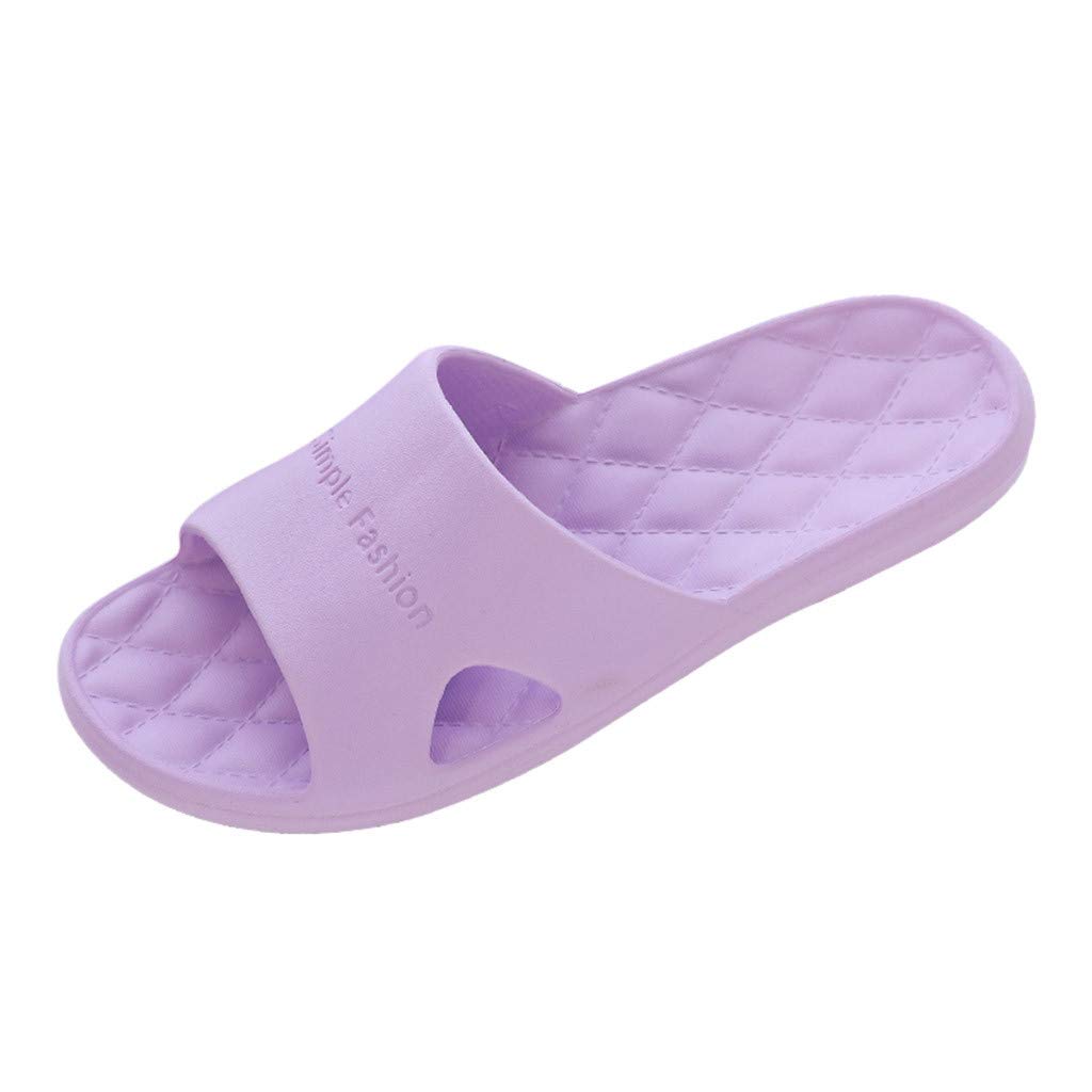 YCK-SAIWED Soft Indoor House Slippers for Women & Men - Anti-Slip Summer Slides, Comfortable Bedroom & Shower Sandals, Perfect for Home, Beach and Water Activities