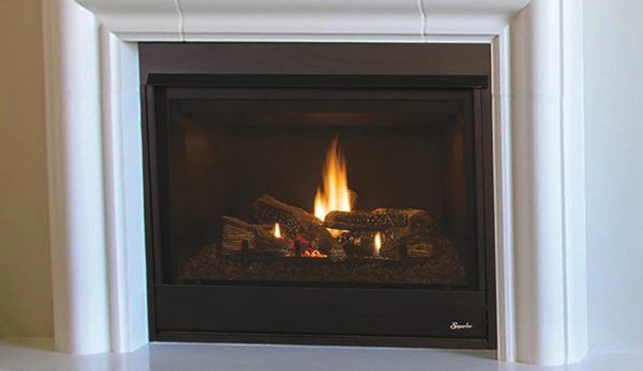 40 Inch Direct Vent Traditional Gas Fireplace - DRT3040 - Energy Efficient Heating for Living Rooms & Bedrooms