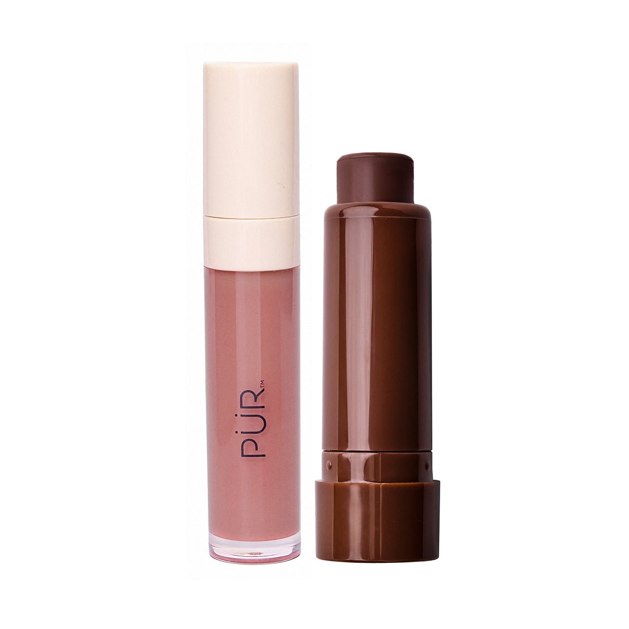 Glossy Lip Tint & Silky Tint Duo - Long Lasting Hydrating Lip Stain Set for Daily Wear, Date Night & Special Occasions