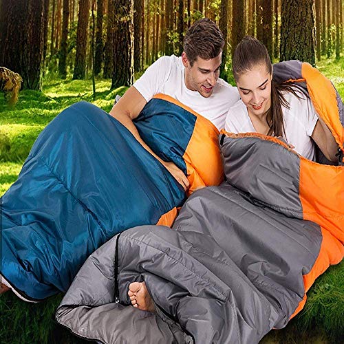 4-Season Lightweight Waterproof Sleeping Bag for Adults & Kids - Portable Warm Cold Weather Sleeping Bag with Compression Sack - Perfect for Camping, Backpacking, Hiking & Outdoor Adventures