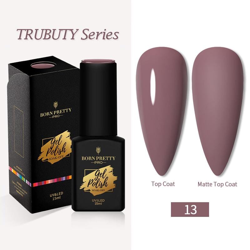 Trubuty Series Gel Polish 15ml - Long Lasting Nail Polish Kit for Salon & Home Manicure - Perfect for Nail Art, DIY Nails, and Professional Use