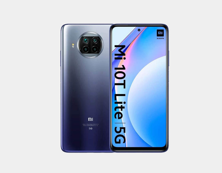 Xiaomi Mi 10T Lite 128GB 6GB RAM GSM Unlocked Smartphone (Atlantic Blue) - Fast Performance, Large Storage for Gaming, Streaming & Productivity
