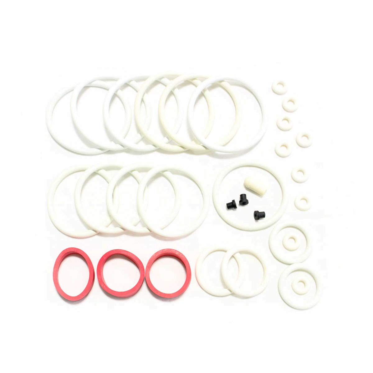 Vintage 1975 Gottlieb Fast Draw Pinball Machine White Premium Maintenance Kit - Pinball Repair & Restoration Parts for Arcade Game Enthusiasts