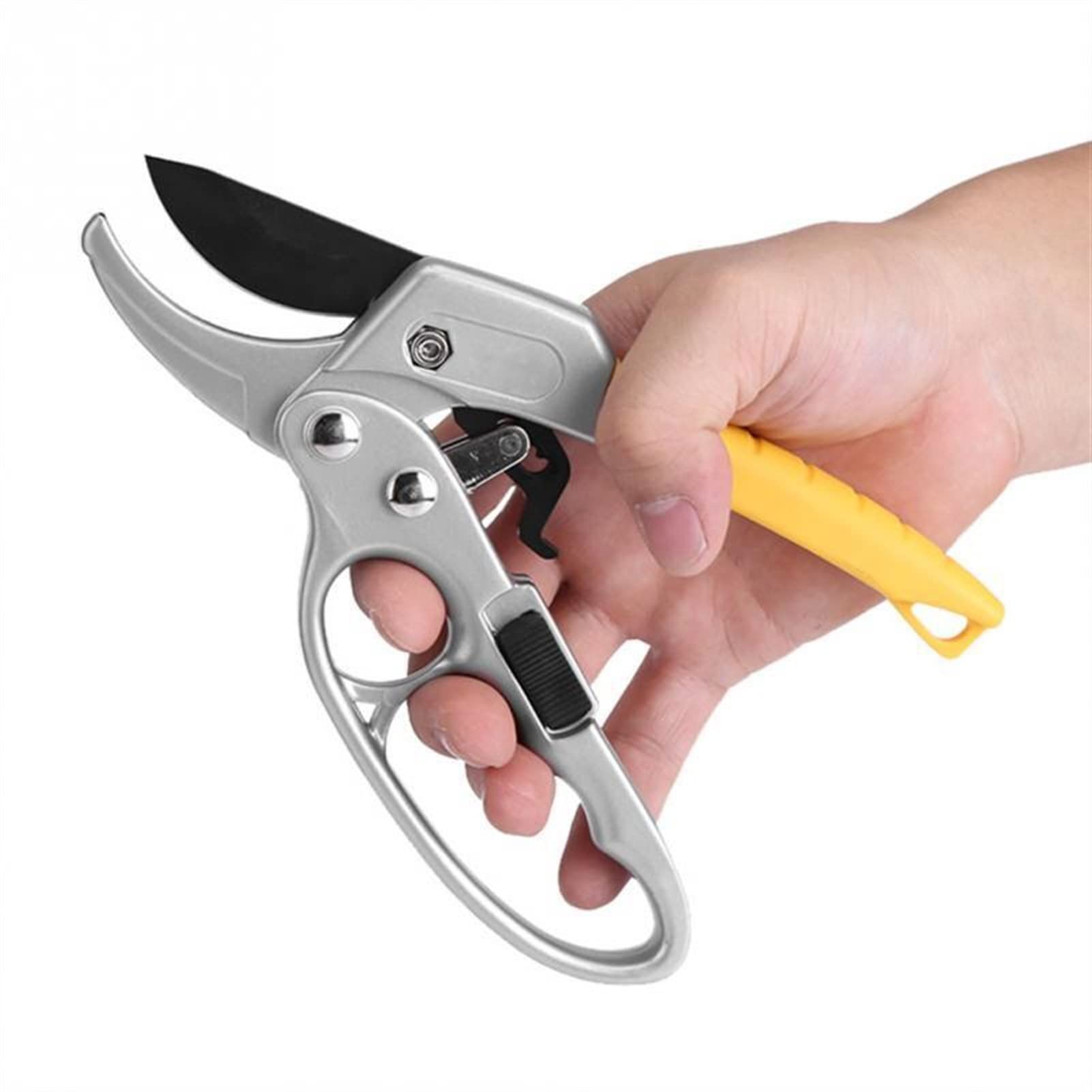 Premium High Carbon Steel Garden Pruning Shears - Professional Gardening Scissors for Plants, Branches & Trimming | Ideal for Home Gardeners, Landscaping & Outdoor Plant Care