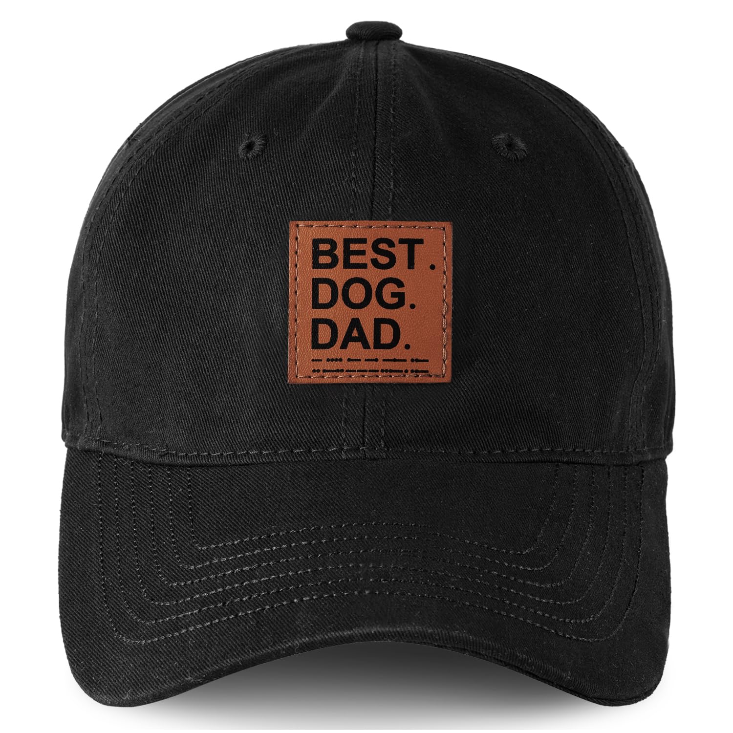 Dog Lovers Baseball Cap - Adjustable Cotton Hat for Women, Perfect Mother's Day & Birthday Gift for Dog Moms - Black - Great for Walks, Dog Parks & Outdoor Adventures