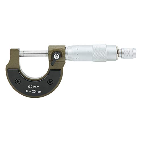 Precision Outside Micrometer - DIY & Professional Measuring Tool for Metalworking