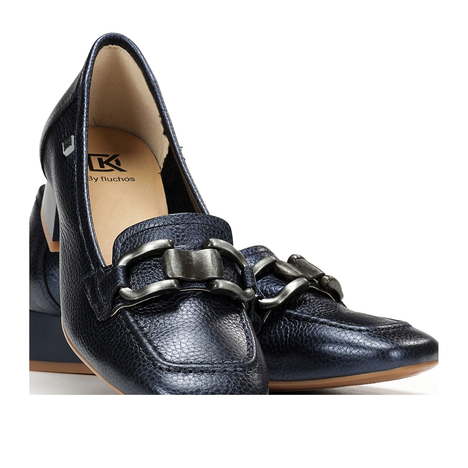 Dorking Gia D9303 Women's Loafers - Comfortable Slip-On Shoes with Alumin Oceano Design | Perfect for Office, Casual Wear & Travel