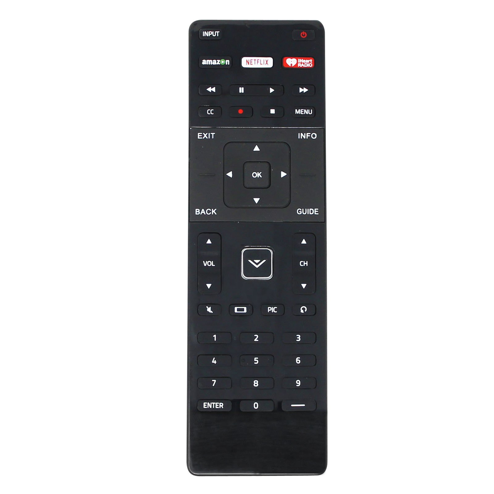 2-Pack Replacement E70U-D3 Smart TV Remote Control for VIZIO TVs - Compatible with XRT122 Model - Universal Remote for VIZIO SmartCast, D-Series, M-Series & E-Series - Perfect for Living Room, Bedroom & Home Theater Setup