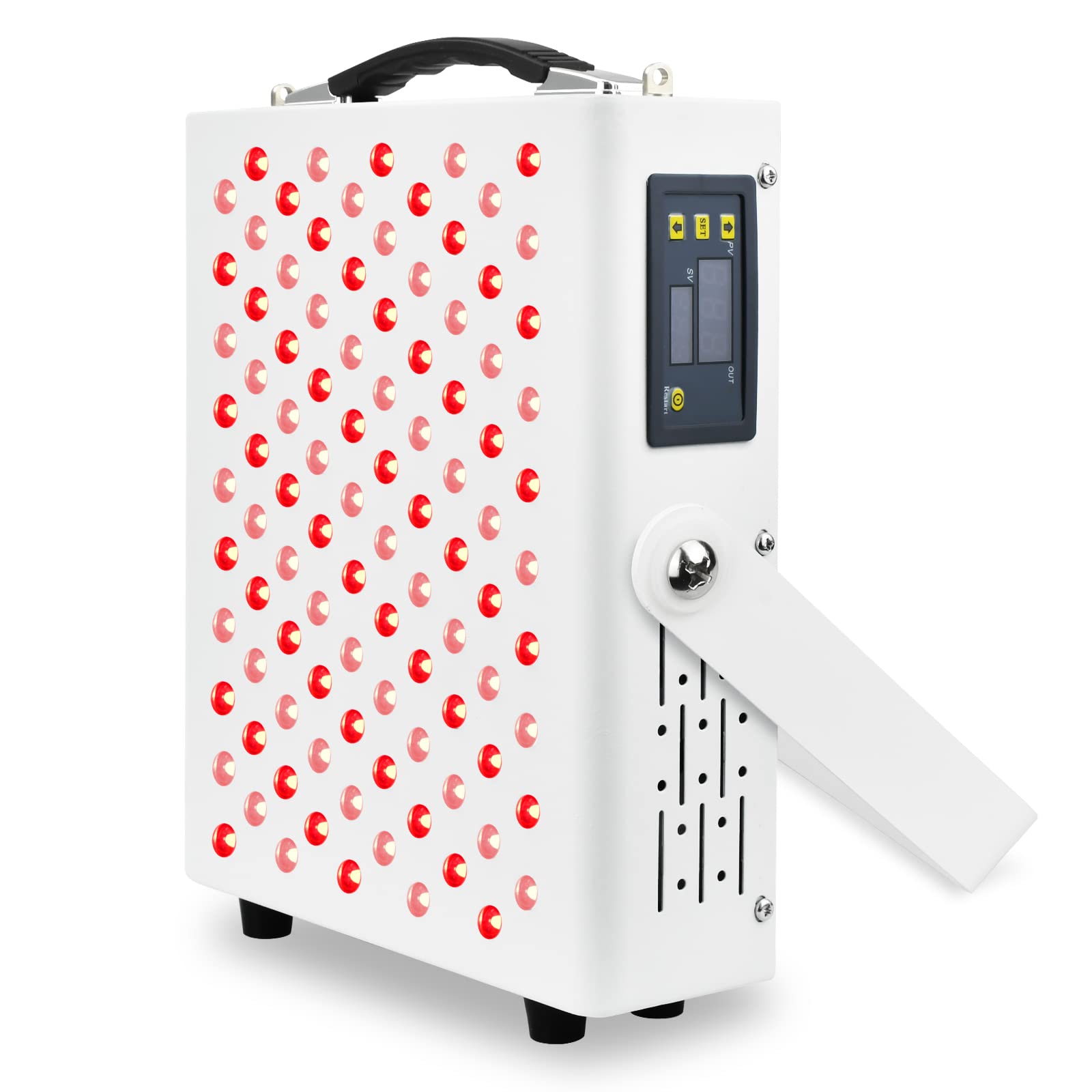 Red Light Therapy Panel (R Mini Series) - Portable LED Light Therapy Device for Skin Rejuvenation & Pain Relief - Perfect for Home, Gym, and Spa Use