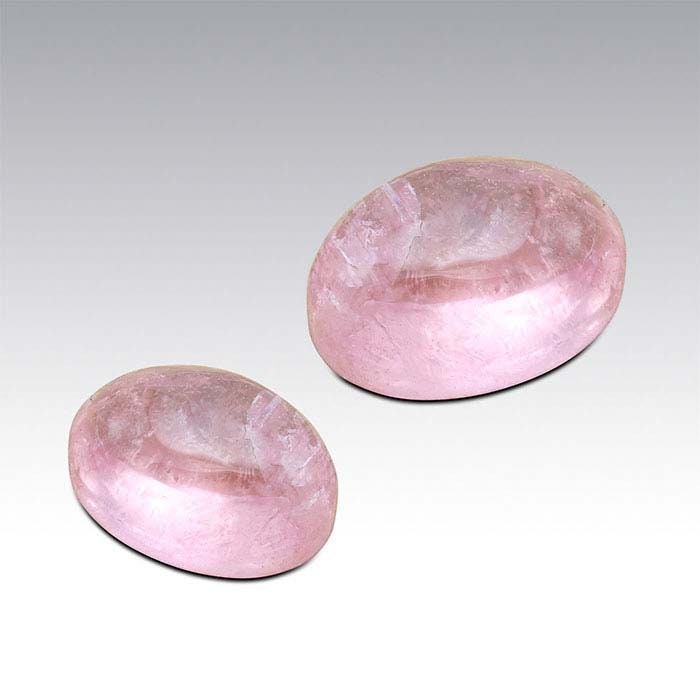 Natural San Diego Tourmaline Oval Cabochons 6x4mm or 7x5mm - Genuine USA Mined & Cut Gemstones for Jewelry Making, Wire Wrapping, and Healing Crystals