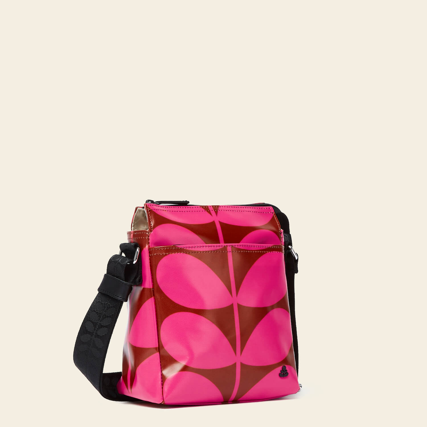 Ranger Crossbody Bag - Solid Stem Cerise Color - Perfect for Travel, Shopping & Everyday Use