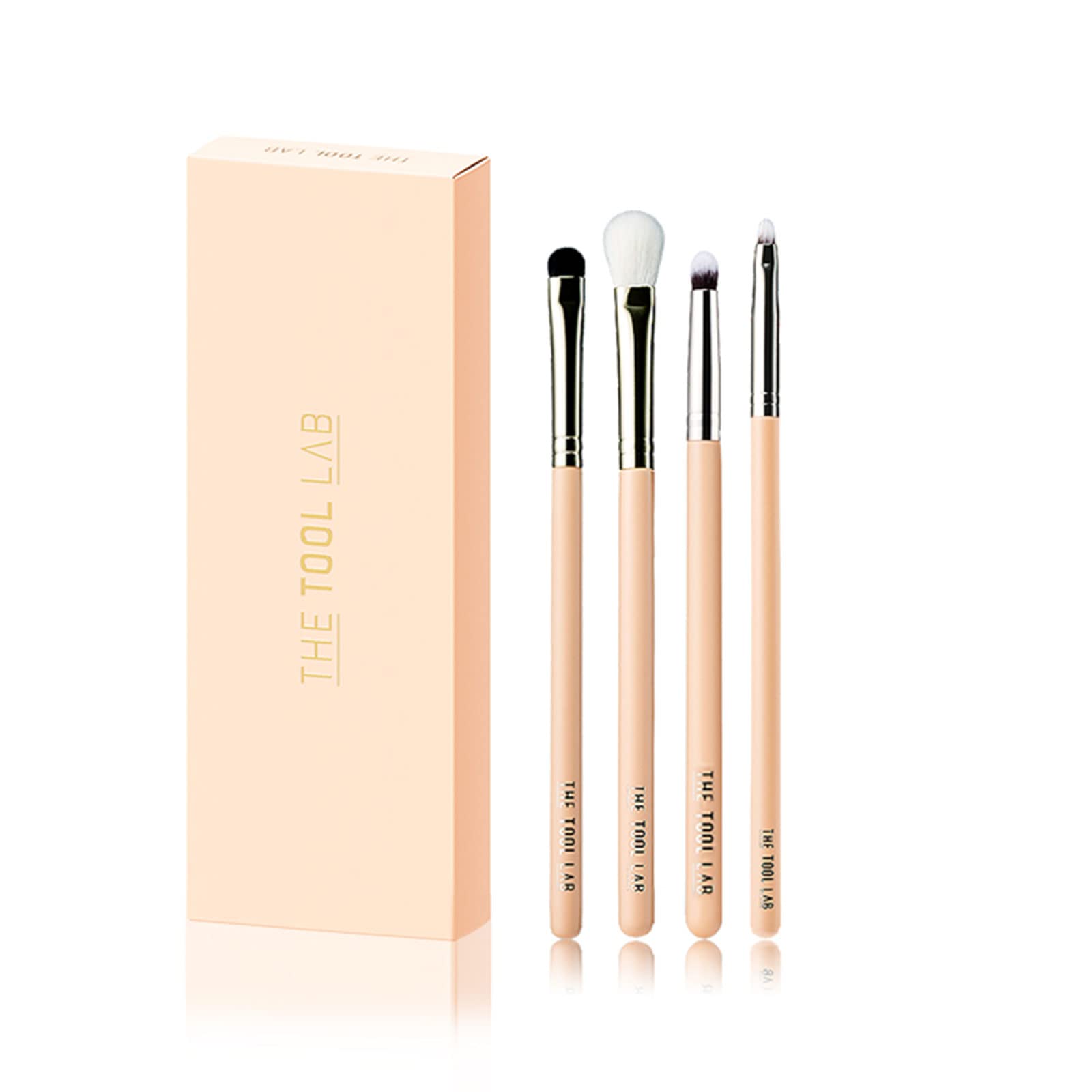 THE TOOL LAB 805 TransforMono Eyelid Kit - Best Eye Contouring Brush for Monolid & Double Eyelid Makeup | Perfect for Asian Eyes, Smokey Eyes & Natural Eye Sculpting | Professional Makeup Artist Essential