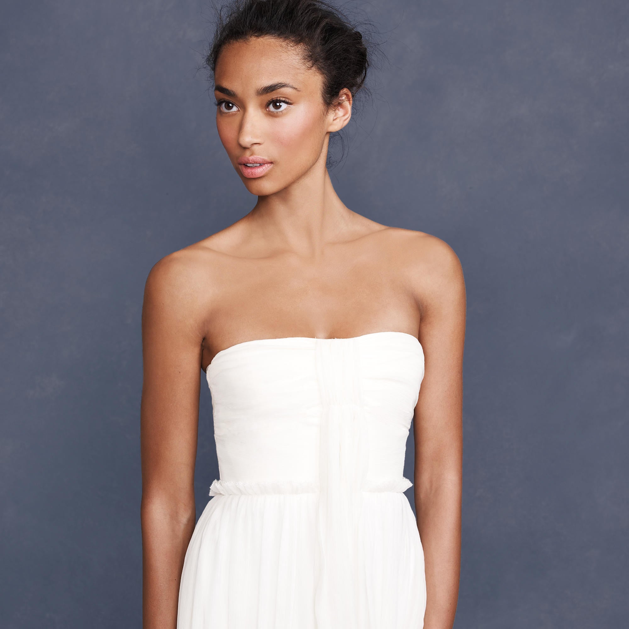 J. Crew Whitney Wedding Gown - Elegant Lace Bridal Dress for Church Ceremony & Beach Weddings