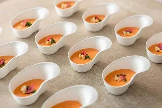 Organic Sugarcane Tasting Bowls - Eco-Friendly, Biodegradable Small Bowls for Food Sampling, Snacks & Desserts | Perfect for Parties, Catering Events & Tasting Stations