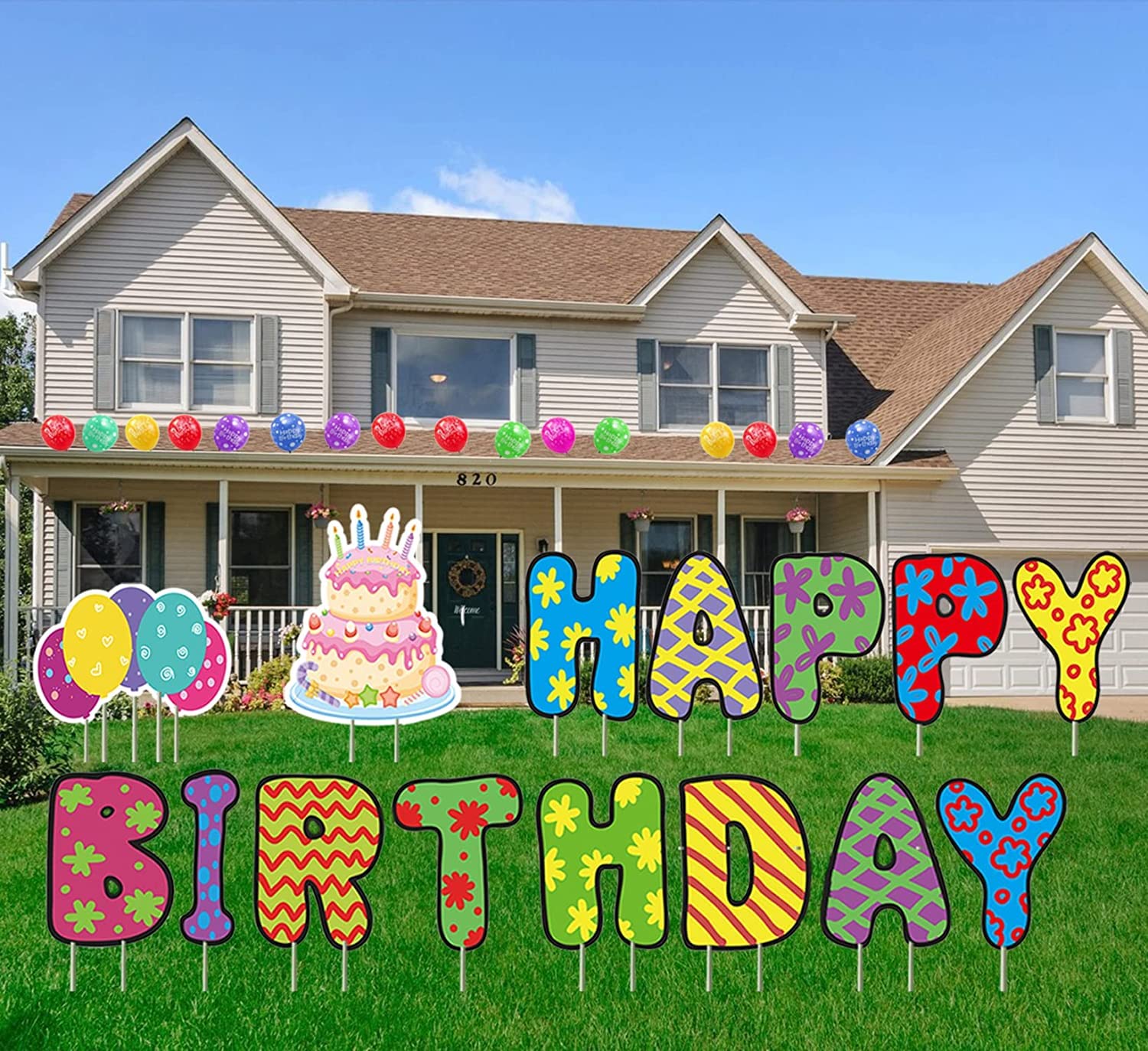 Happy Birthday Yard Signs - 15