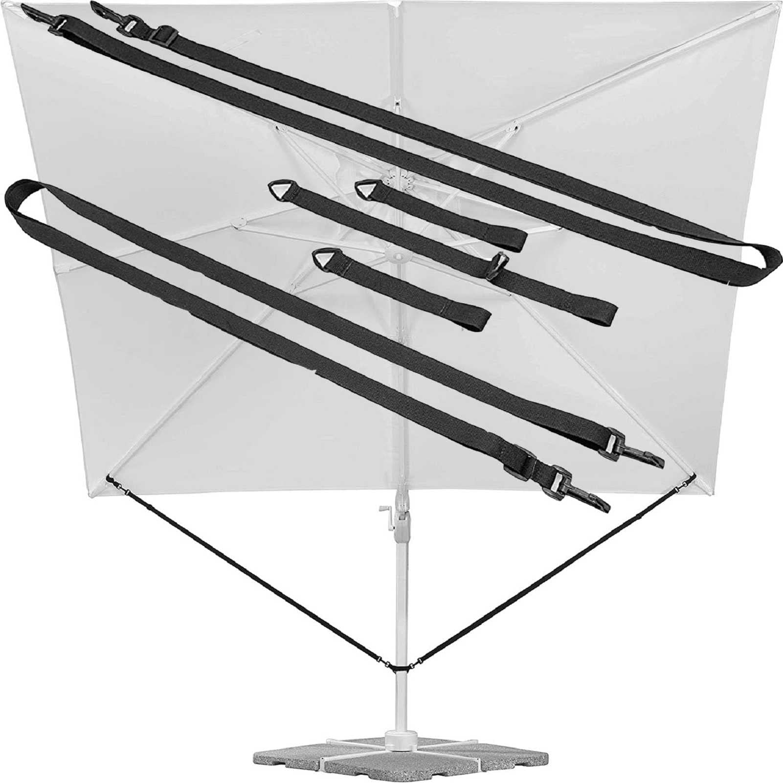 TTdamai Windproof Cantilever Umbrella Stabilizer - Adjustable Weather-Resistant Anchor for Large Outdoor Patio Umbrellas | Perfect for Poolside, Beach, Garden & Backyard Use