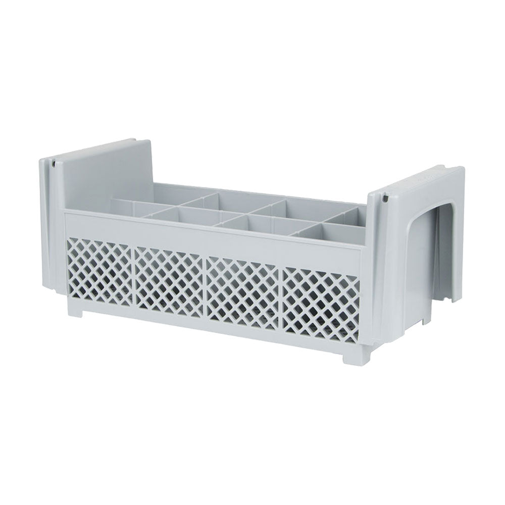 Cambro 8FBNH434151 8 Compartment Flatware Rack, Gray, 1/2 Size - Durable Utensil Organizer for Restaurants, Cafes & Commercial Kitchens