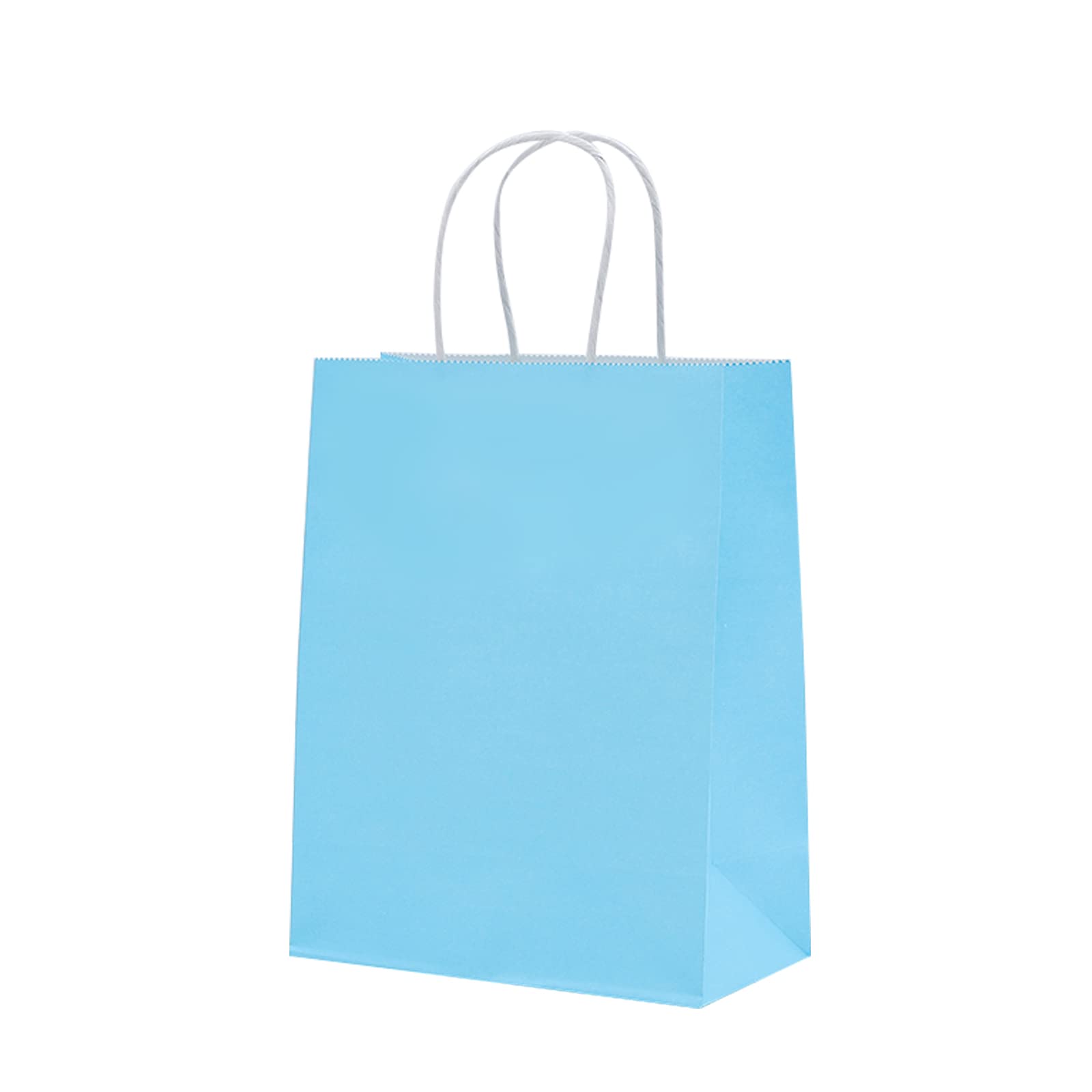 Eco-Friendly Kraft Paper Bags with Handles - 50 Pack (9-10x5x12 Inch) - Brown Shopping Bags for Retail Stores, Grocery Packaging, Takeout, Kids Parties & Holiday Gifts | Perfect for Restaurants, Boutiques & Sustainable Packaging Solutions