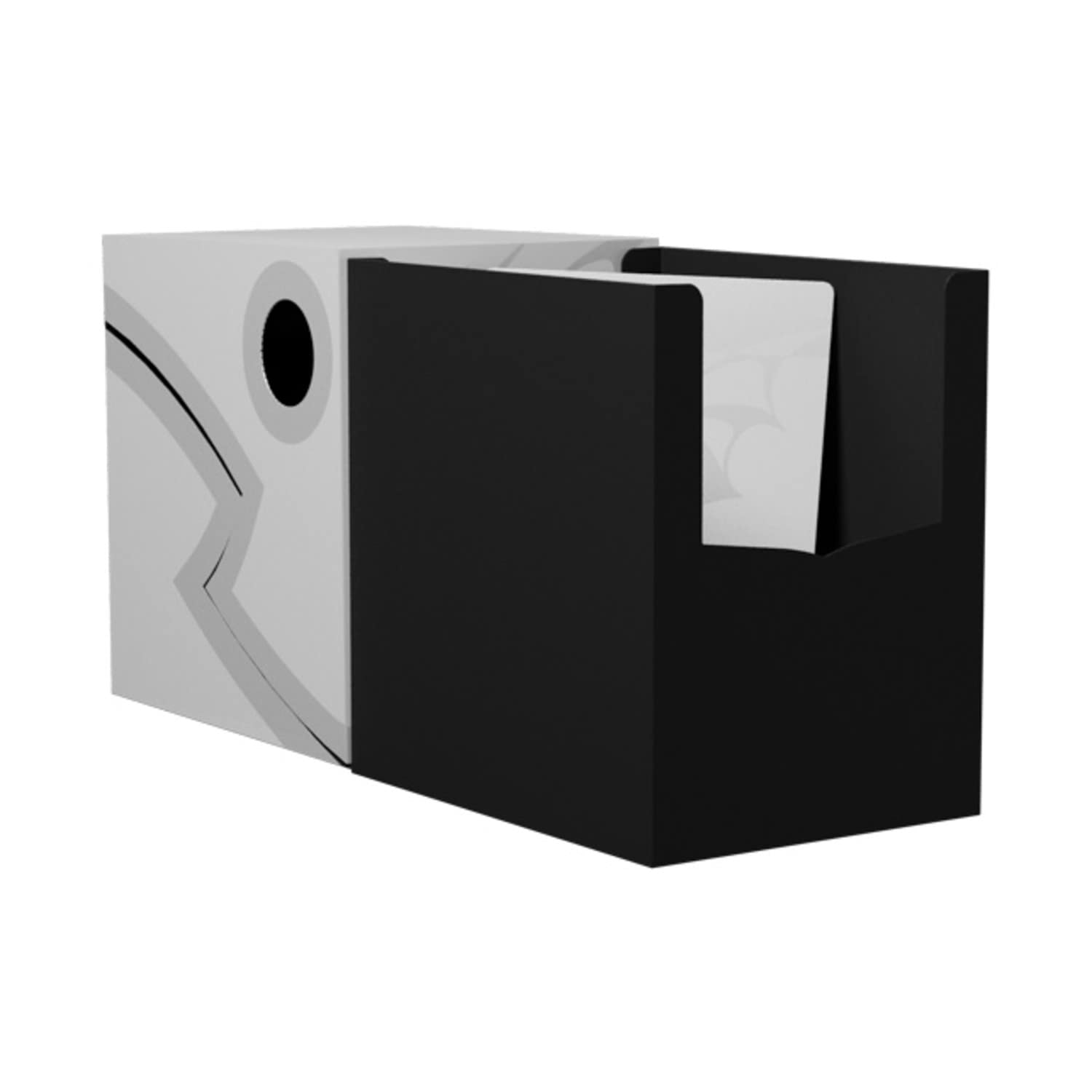 Arcane Tinmen Double Shell 150+ Card Deck Box - Ashen White | Premium Storage for MTG, Pokemon & Yu-Gi-Oh Cards | Perfect for Gaming Tournaments & Collectors
