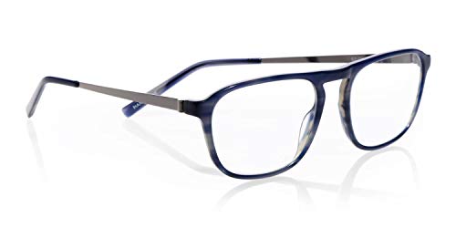 Grey Demi Front With Shiny Gumnetal Temples