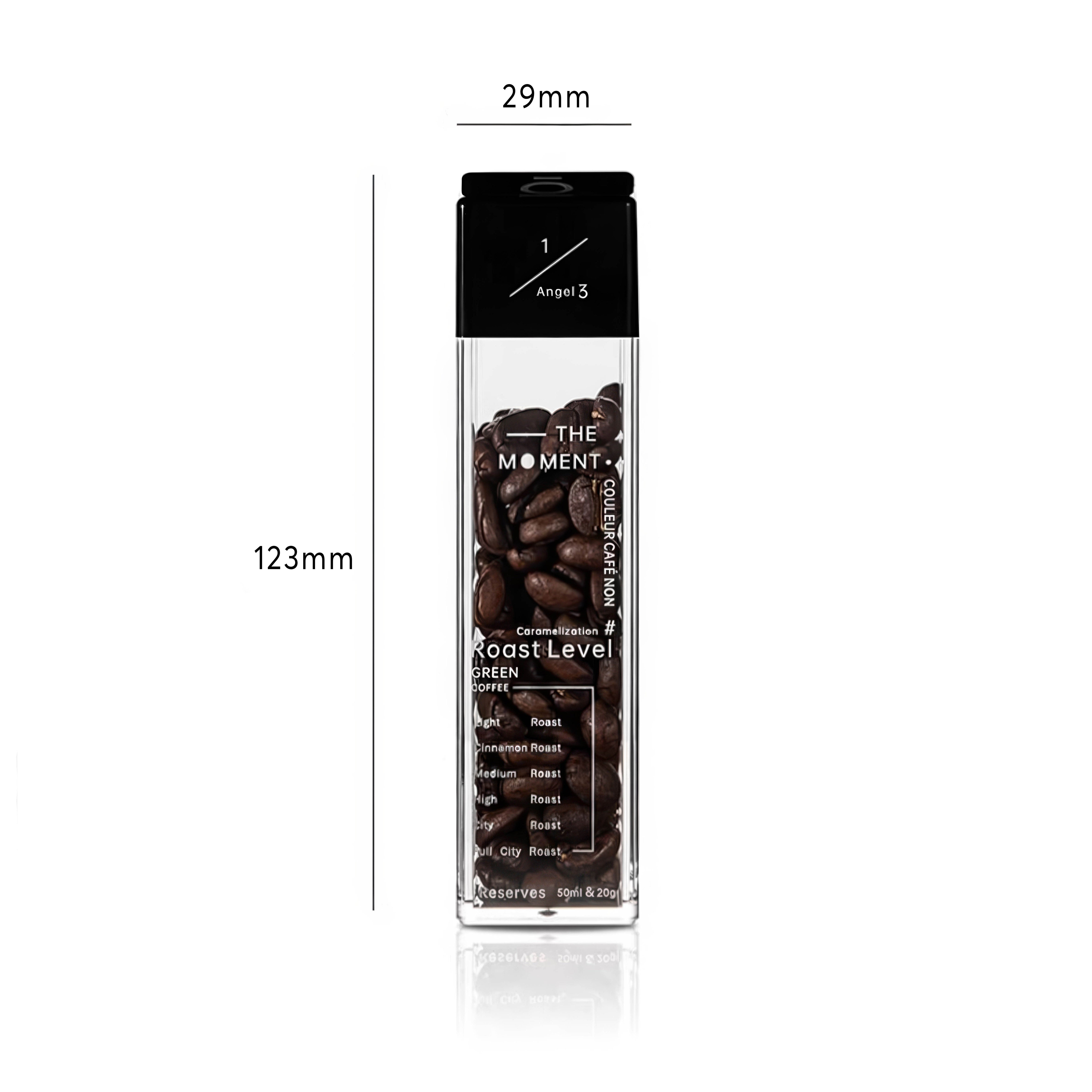 Premium Coffee Bean Storage Tubes with Stand - Airtight, Durable & Stackable for Freshness - Perfect for Home Baristas, Coffee Shops & Gifting (MUVNA Brand)