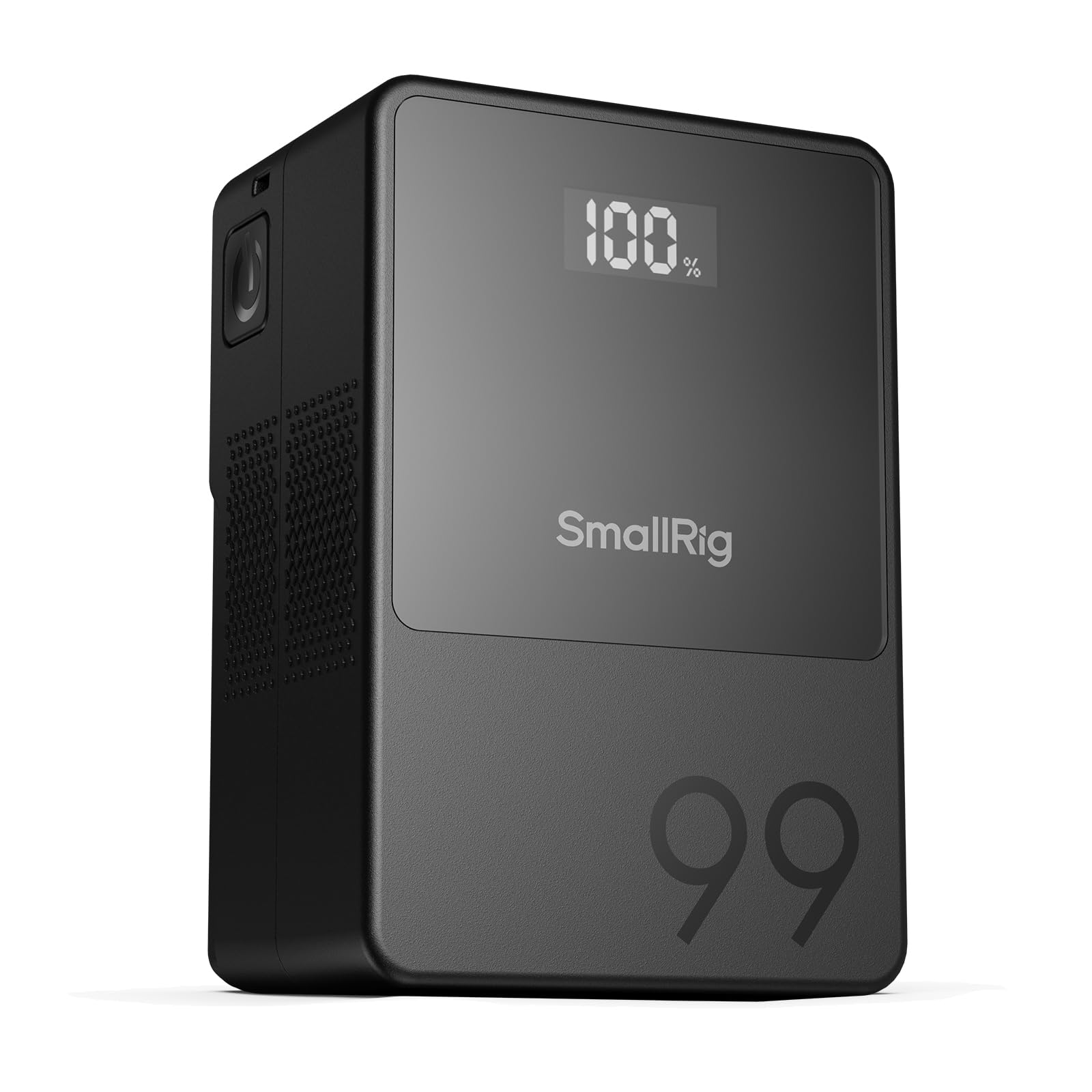 SmallRig VB99 99Wh Mini V-Mount Battery - 6800mAh with 100W USB-C Fast Charging, D-TAP, USB-A & Dual DC Ports | OLED Display | Power Solution for DSLR Cameras, Camcorders, Monitors & LED Lights | Perfect for Film Production, Live Streaming & Outdoor Shooting