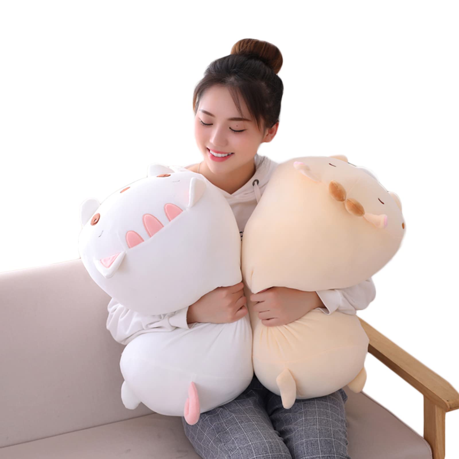Soft Bear Plush Pillow - 33.5