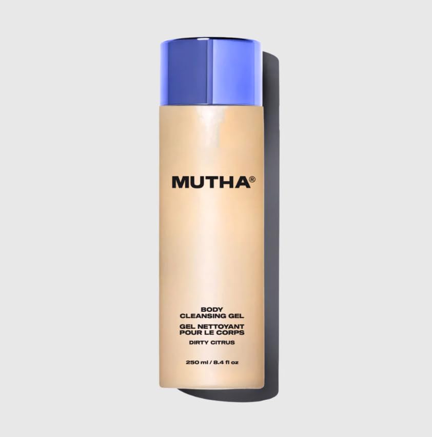 MUTHA The NUDIST Body Cleansing Gel - Dirty Citrus Scent | Hydrating Shower Gel for Women & Men | Perfect for Post-Workout, Spa Day & Sensitive Skin Care