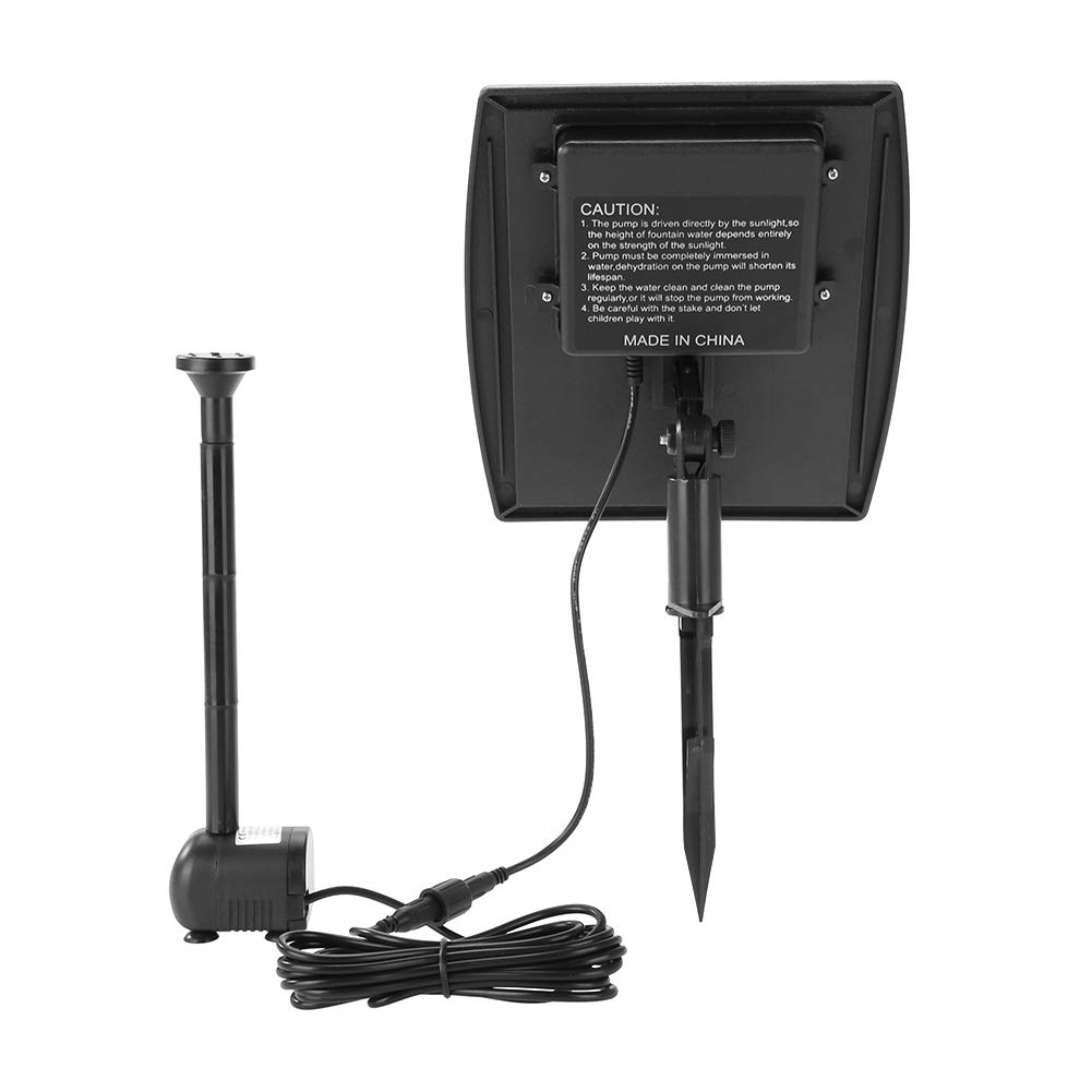2.5W Solar Powered Water Pump for Pool, Plants & Aquarium - Eco-Friendly Solar Fountain Pump for Garden, Pond & Outdoor Decor