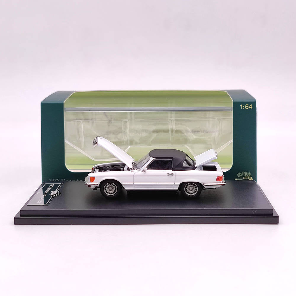 1:64 Mercedes Benz 450 SL Roadster Diecast Model Car - 1973 European & American Version - Limited Edition Collectible Toy for Adults - Perfect for Display, Gifts, and Car Enthusiast Collections