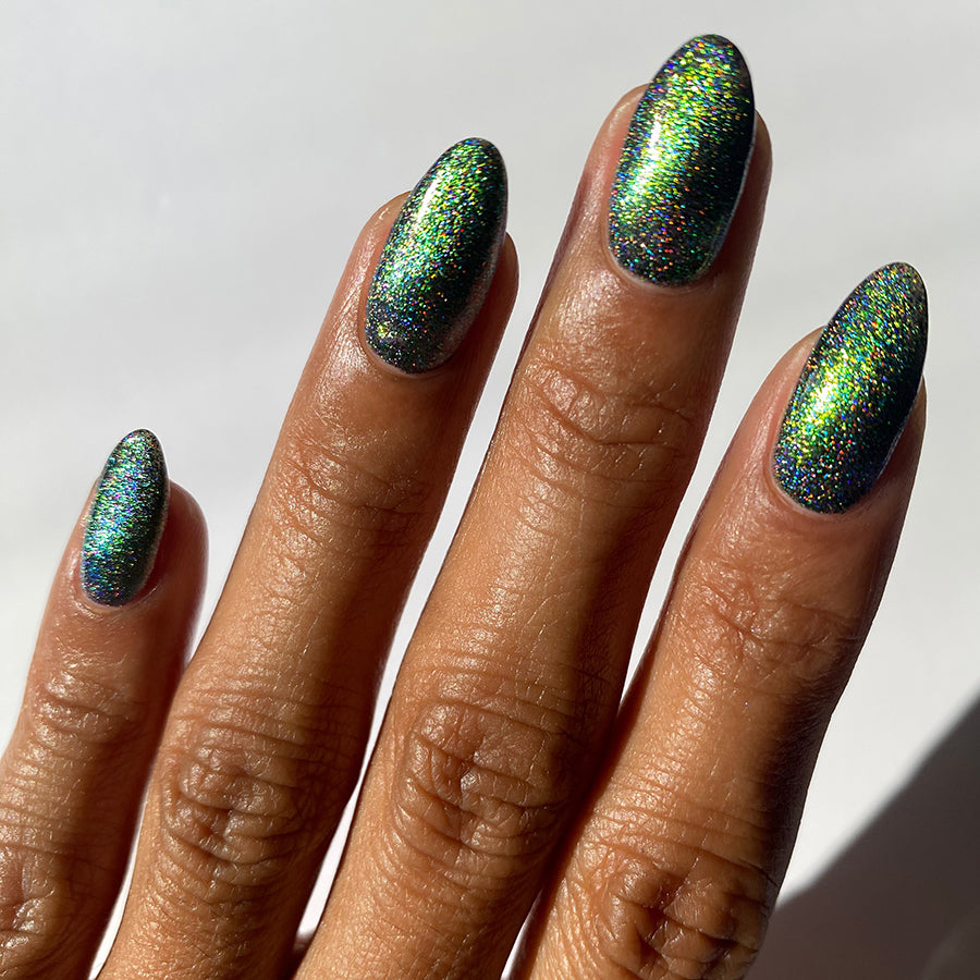 Quasar Nail Polish - Long Lasting Gel Nail Lacquer with High Shine Finish - Perfect for Manicures, Pedicures & Nail Art Designs