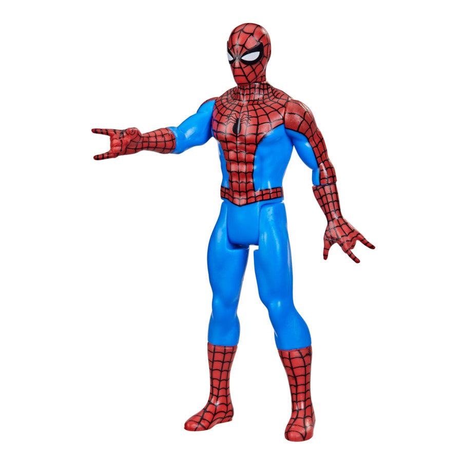 Amazing Spider-Man Marvel Legends Retro Series 3.75-Inch Action Figure - Collectible Toy for Superhero Fans, Gift for Kids & Adults, Perfect for Display & Play