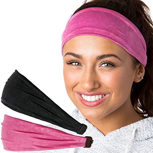 Crushed Pink & Black 2pk