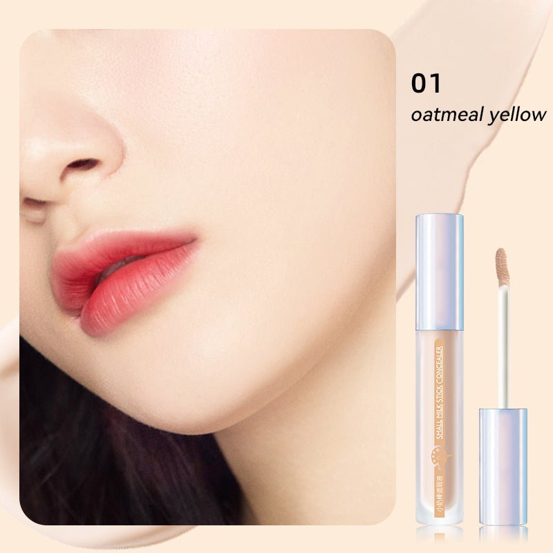 MARIE BEAUTY Small Milk Stick Concealer - Creamy Full Coverage Liquid Concealer for Dark Circles, Blemishes & Acne - Perfect for Everyday Makeup & On-The-Go Touch Ups