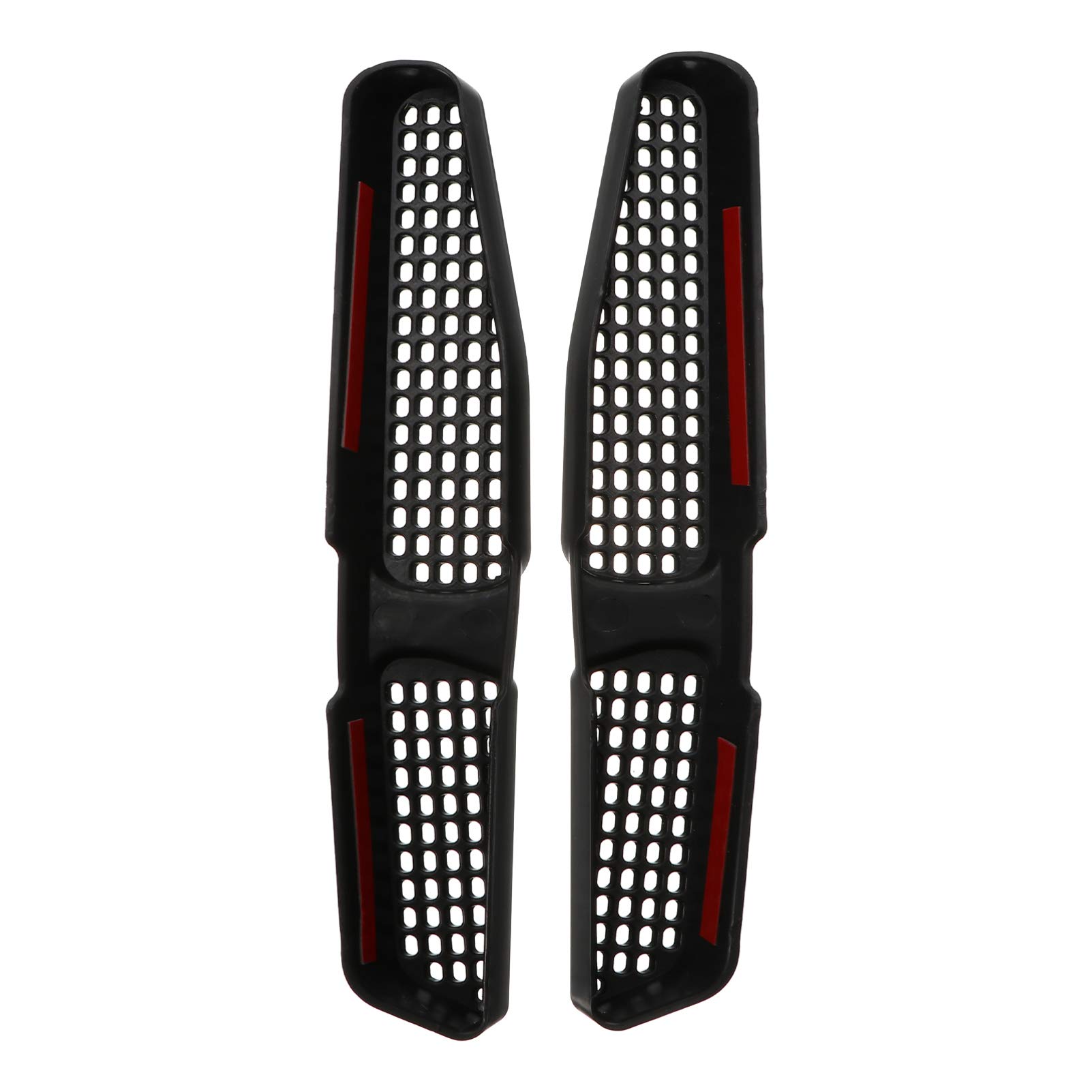 Wakauto 1 Pair Car Air Vent Covers - Durable Plastic AC Vent Shields & Side Window Deflectors for Auto Protection | Perfect for Sedans, SUVs & Trucks to Block Dust & Debris