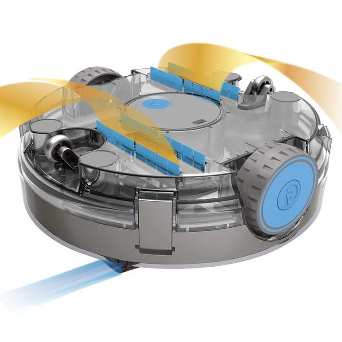 Doheny's Projet Free Rechargeable Cordless Robotic Pool Cleaner - Automatic Pool Vacuum for Inground & Above Ground Pools | Fast Cleaning | Lightweight Design | Perfect for Backyard, Vacation Homes & Commercial Pools