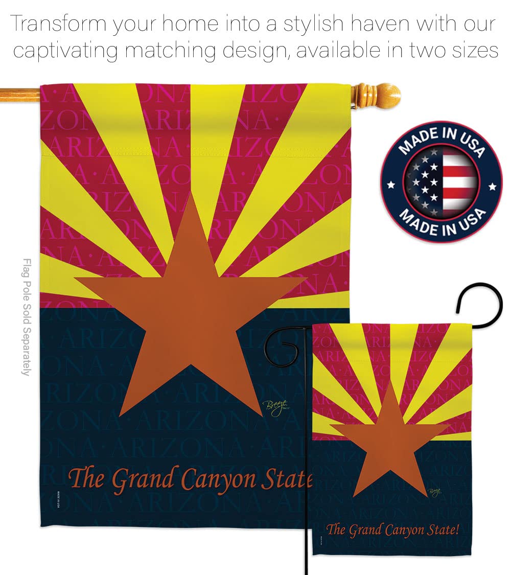 Arizona Americana Flag Set 28x40