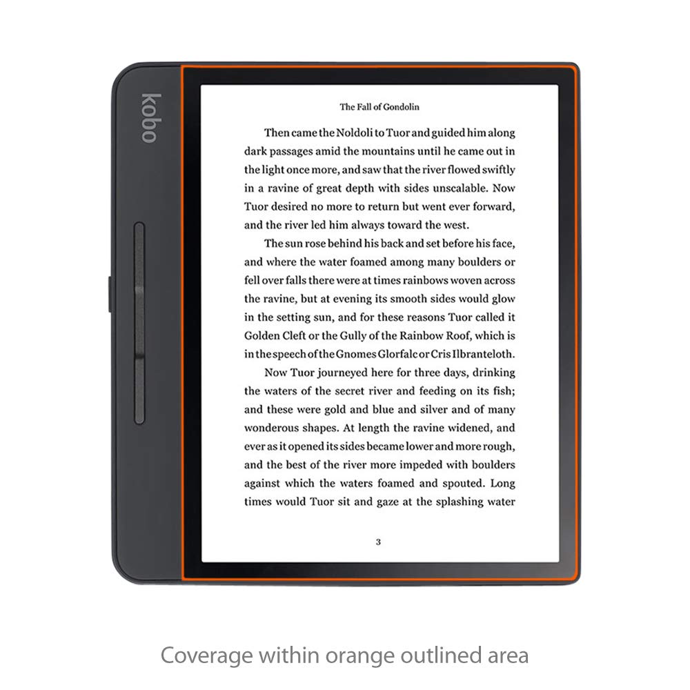 Premium 2-Pack ClearTouch Crystal HD Screen Protector for Kobo Forma - Anti-Scratch Film Shield with Ultra Clear Protection | Perfect for Reading, Travel & Daily E-Book Use