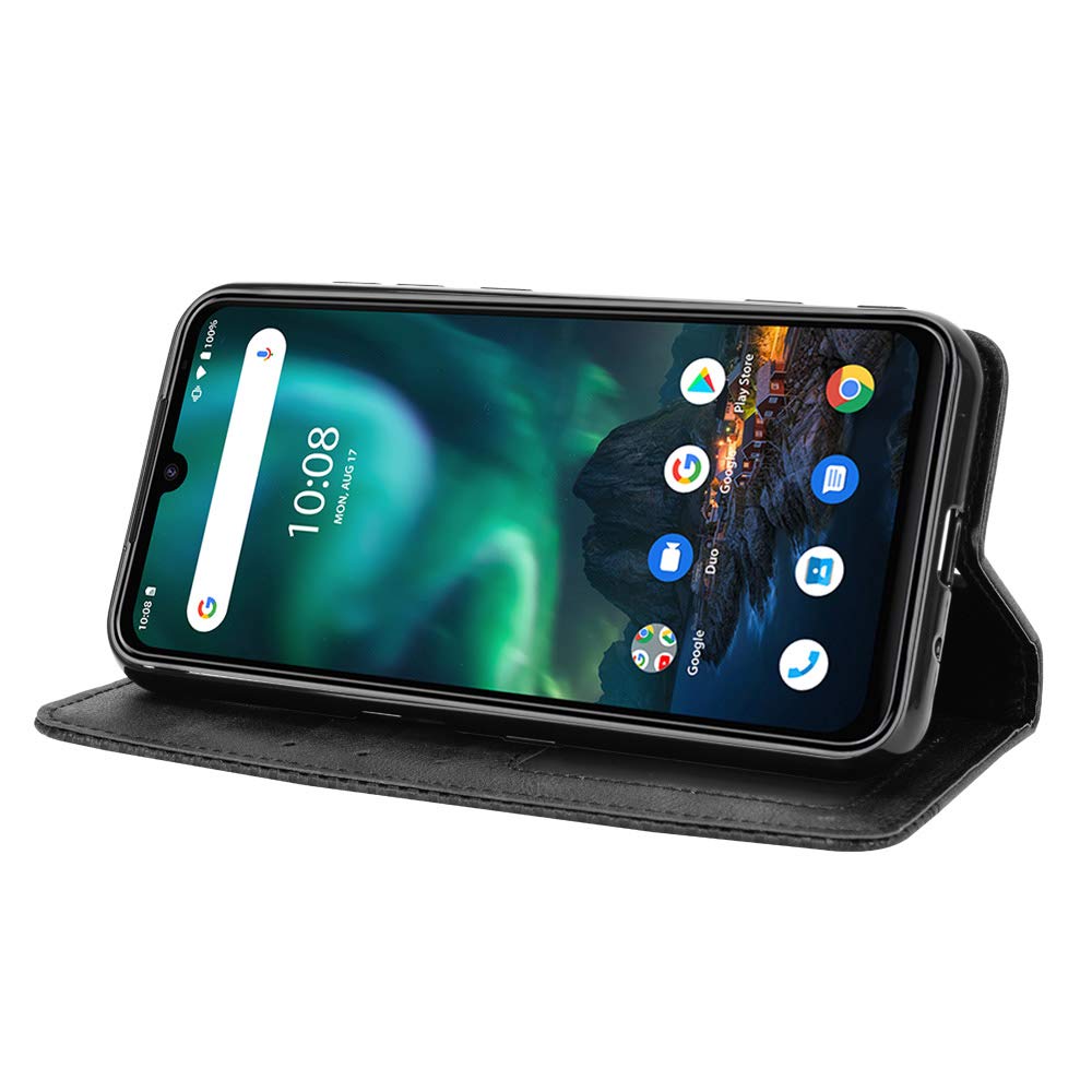 Premium PU Leather Flip Case for Umidigi Bison GT - Shockproof Protective Cover with Card Slots | Perfect for Outdoor Adventures, Work & Daily Use